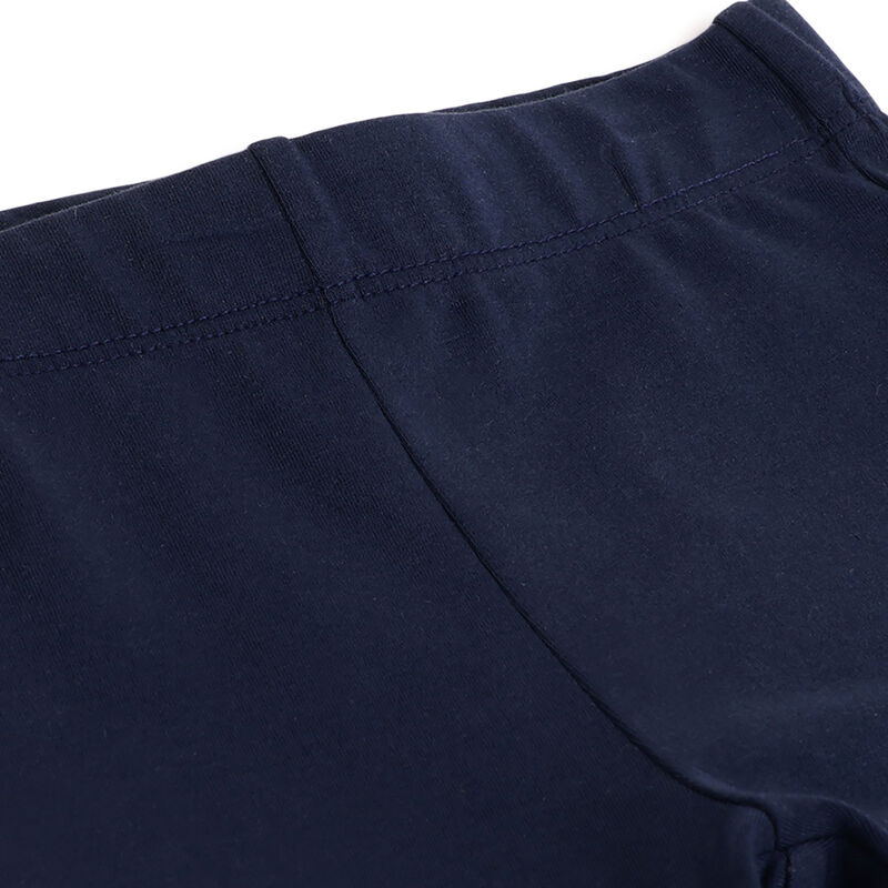 Girls Dark Blue Solid Trouser image number 2